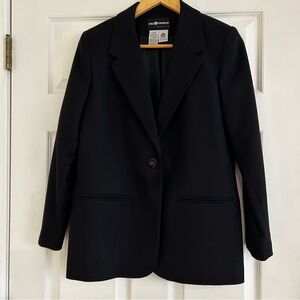 Vintage SAG HARBOR Women's Oversized Blazer in Black
